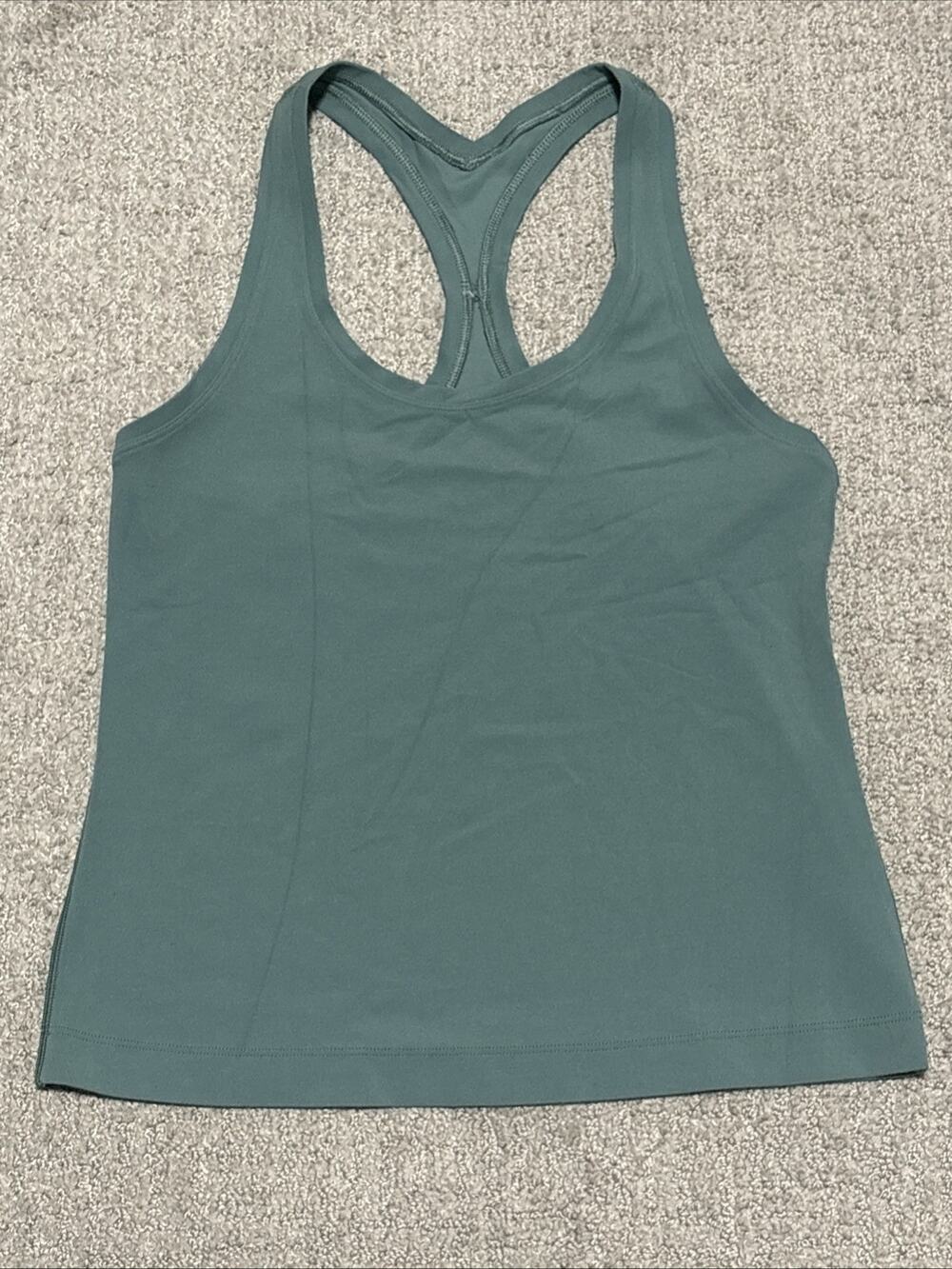 Lululemon Women’s Cool Racerback tank top Shorter Length Size Unknown See Pics